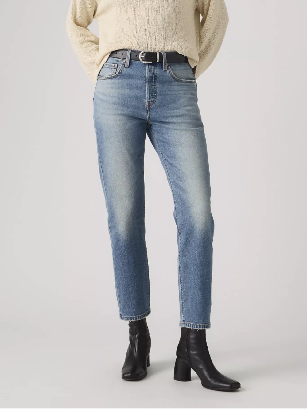 Levi's Original Premium Denim 501 Women's Jeans Sz 27x30 29 Cotton Straight Leg